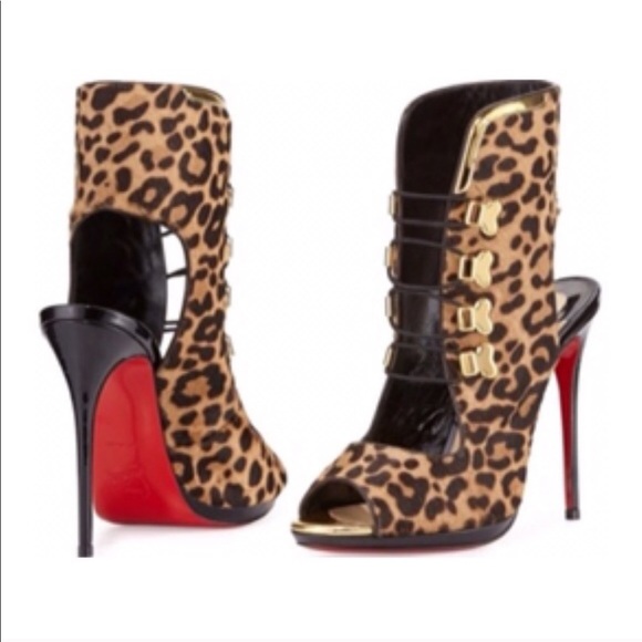 Christian Louboutin Shoes - Christian Louboutin open toe booties